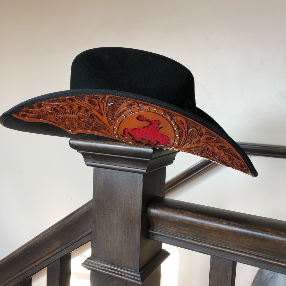 Charlie 1 Horse Let Er Buck Black Cowboy Hat